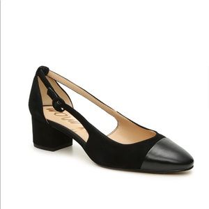 SAM EDELMAN LEAH CAP TOE PUMPS